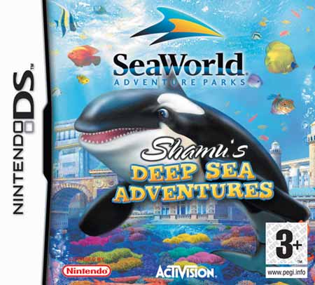 Seaworld Shamus Deep Sea Adventure Nds